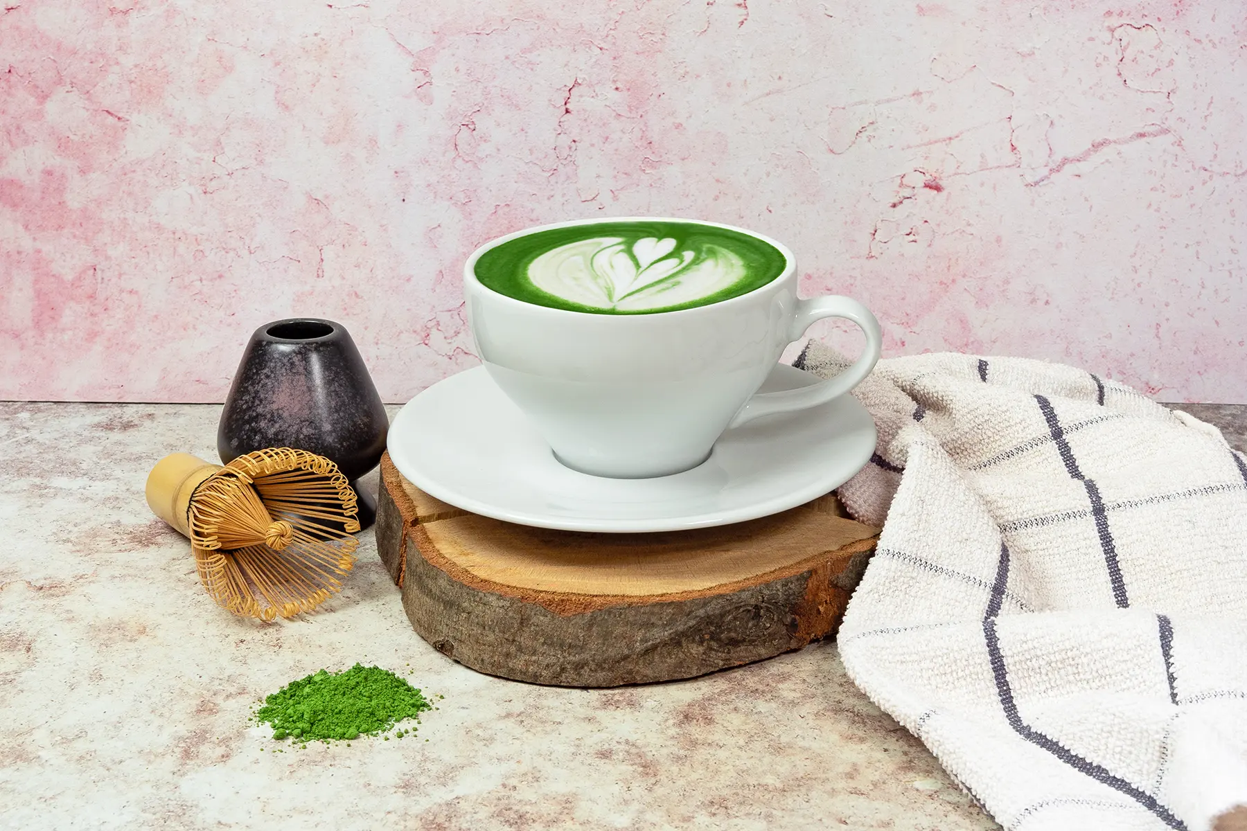 Matcha cappuccino