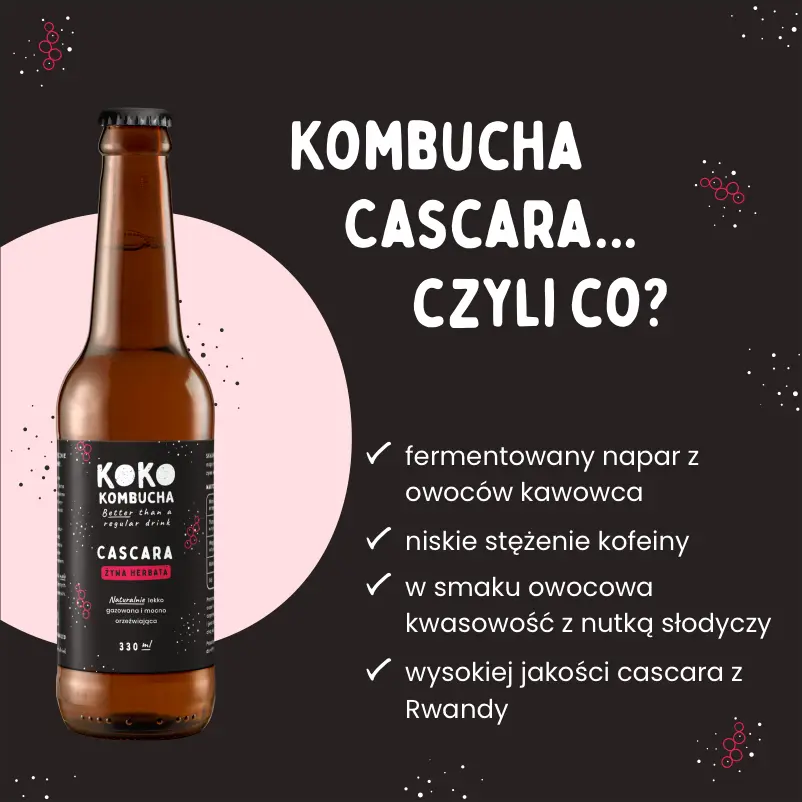 Kombucha cascara