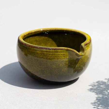 Matchawan czarka do matchy Nomads - glazurowana żółta