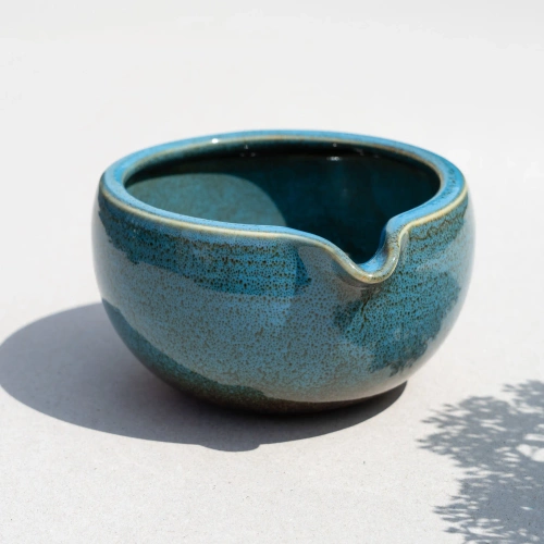 Matchawan czarka do matchy Nomads - glazurowana niebieska