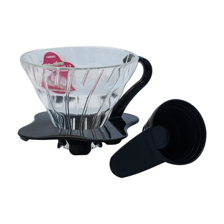 Hario szklany Drip V60-01 - Czarny