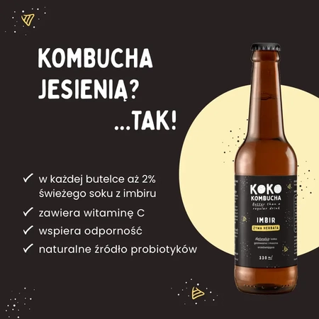 Koko Kombucha - Imbir