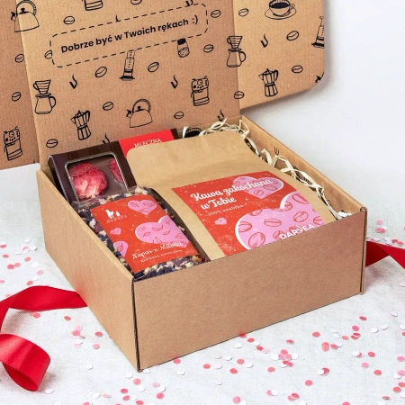 Zestaw prezentowy dla zakochanych mały