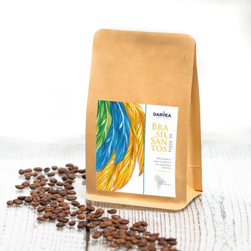 Brasil Santos - kawa Darvea średnie palenie