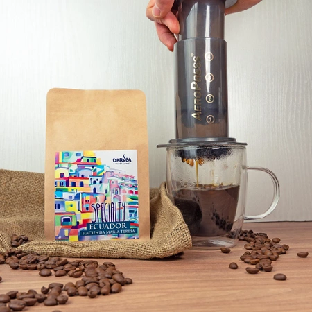 Ecuador Hacienda María Teresa - kawa specialty Darvea - jasne palenie