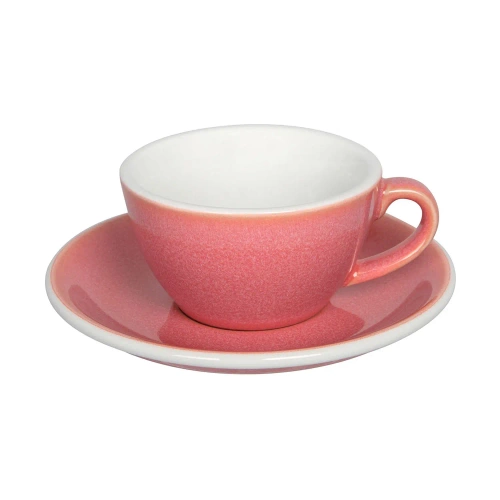 Loveramics Egg filiżanka i spodek Flat White 150 ml - Berry