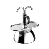 Bialetti Kawiarka Set Mini Express Induction 2tz - czarna