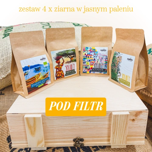 Zestaw POD FILTR 4 x 250 g