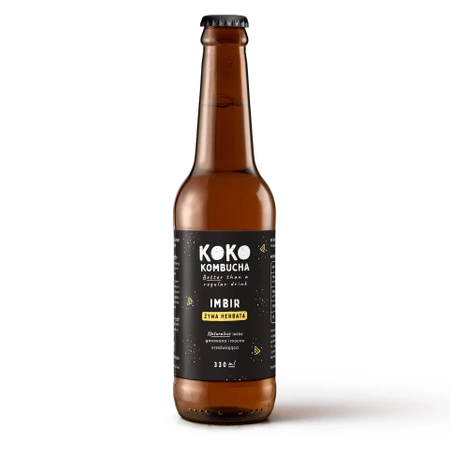 Koko Kombucha Imbir 330 ml