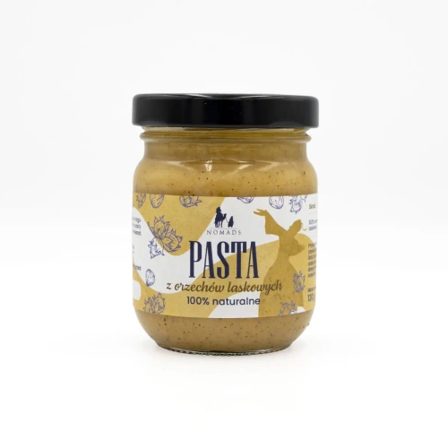 Pasta z orzechów laskowych Nomads