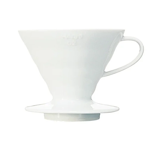 Hario Drip V60-02 ceramiczny - biały