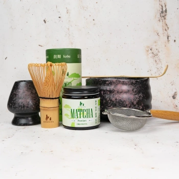 Zestaw do herbaty matcha z Matchą Premium