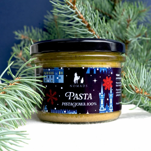 Pasta Świąteczna 100% pistacjowa Nomads
