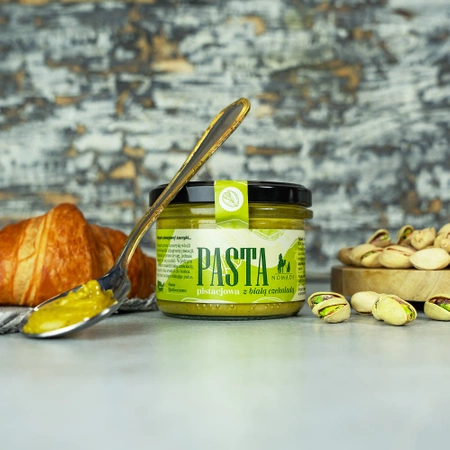 Pasta pistacjowa z białą czekoladą Nomads 180 g