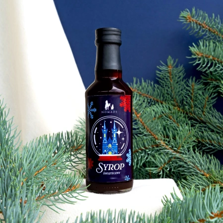 Syrop Świąteczny cynamonowo-karmelowy Nomads