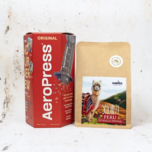 Zestaw kawa i AeroPress