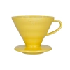Hario Drip V60-02 ceramiczny - żółty
