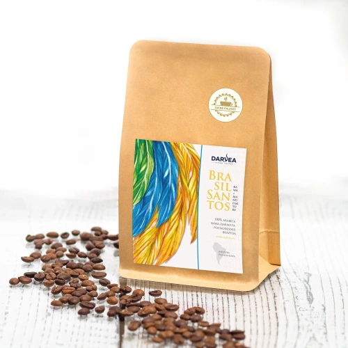 Brasil Santos - kawa Darvea jasne palenie