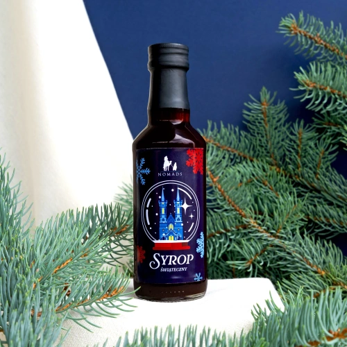 Syrop Świąteczny cynamonowo-karmelowy Nomads