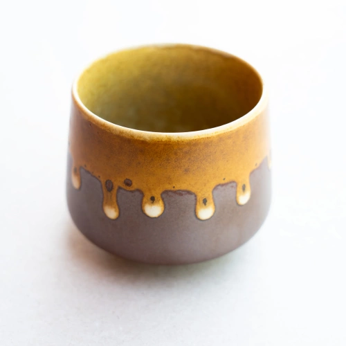 Czarka do ceremonii matchy - miodowo-brązowa 200ml