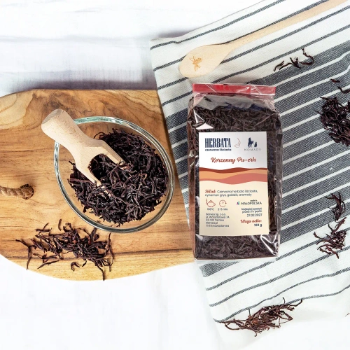 Herbata czerwona Korzenny Pu-erh Nomads 100 g