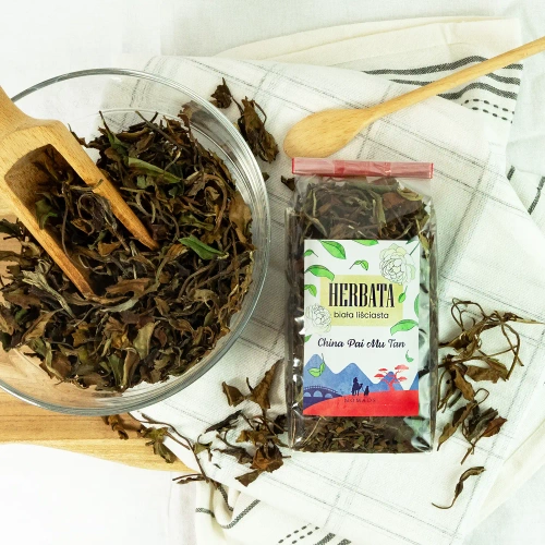 Herbata biała China Pai Mu Tan White Tea Nomads 50 g