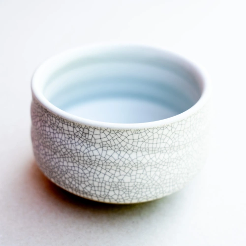 Matchawan Nomads - czarka do matchy - biała mozaika 550ml