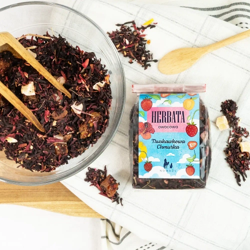 Herbata owocowa Truskawkowa Chmurka Nomads 100 g