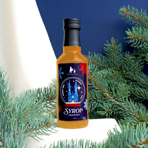 Syrop Świąteczny dyniowy pumpkin spice Nomads