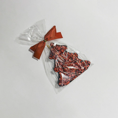 Czekolada Świąteczna Choinka ciemna z malinami Cortez 30 g