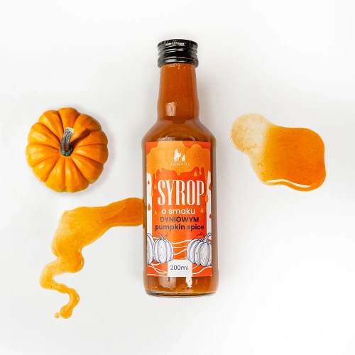 Syrop o smaku dyniowym pumpkin spice Nomads 200 ml